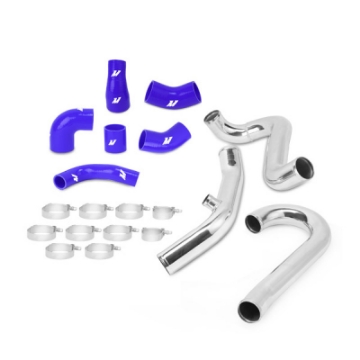 Picture of Mishimoto Mitsubishi Lancer Evolution 7-8-9 Intercooler Pipe Kit Blue