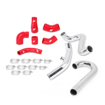 Picture of Mishimoto Mitsubishi Lancer Evolution 7-8-9 Intercooler Pipe Kit Red