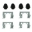 Picture of Centric 03-06 Subaru Baja Front Disc Brake Hardware Kit