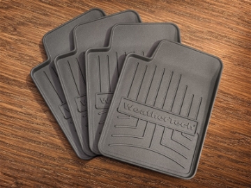 Picture of WeatherTech Drink Coasters Set of 4 Black
