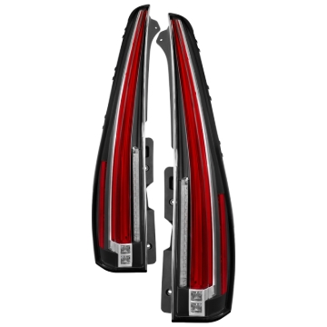 Picture of xTune 07-14 Cadillac Escalade Black LED 2in1 Tail Lights - ALT-JH-CAESC07-2IN1LED-BK