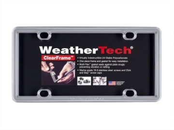 Picture of WeatherTech Stainless Steel Universal License Plate Frame