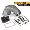 Picture of Banks Power 07-5-17 Ram 2500-3500 6-7L Diesel Monster-Ram Intake System w- Fuel Line 4in Natural