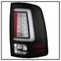 Picture of Spyder 09-16 Dodge Ram 1500 Light Bar LED Tail Lights - Black ALT-YD-DRAM09V2-LED-BK