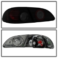 Picture of Spyder Toyota Corolla 98-02 Euro Tail Lights Black Smoke ALT-YD-TC98-BSM