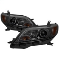 Picture of Spyder 11-14 Toyota Sienna Projector Headlights - DRL LED - Smoke PRO-YD-TSEN11-DRL-SM