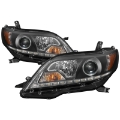 Picture of Spyder 2015-2017 Toyota Sienna Projector Headlights - DRL LED - Black PRO-YD-TSEN15-DRL-BK
