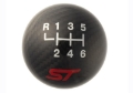 Picture of Ford Racing 13-17 Focus ST Black Carbon Fiber 6 Speed Shift Knob