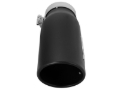 Picture of aFe MACHForce-XP 3-5in 409 Stainless Steel Exhaust Tip 3-5in x 4-5in Out x 12in L Clamp-On