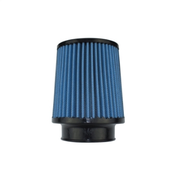 Picture of Injen AMSOIL Replacement Nanofiber Dry Air FIlter 2-75 Flange Diameter- 4-5 Base- 5-5 Tall- 50 Pleat