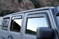 Picture of EGR 07-13 Jeep Wrangler JK In-Channel Window Visors - Set of 4 - Matte 575155