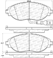 Picture of StopTech Sport 12-17 Volkswagen CC Front Brake Pads
