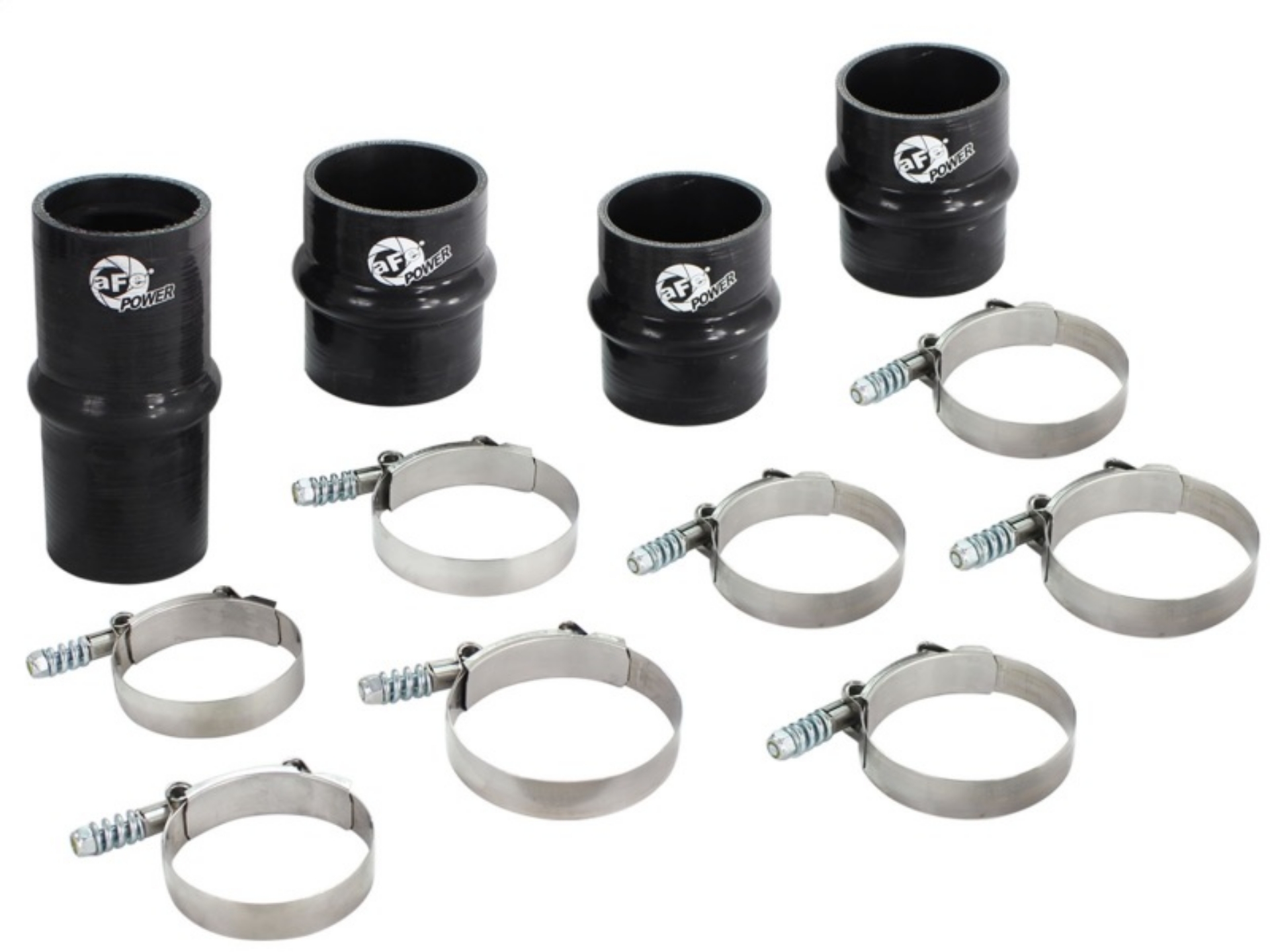 Picture of aFe BladeRunner Intercooler Couplings & Clamps Kit Replacement 03-07 Dodge Diesel Trucks L6-5-9Ltd