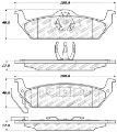 Picture of StopTech Performance 10-14 Ford F-150 Rear Brake Pads