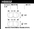 Picture of Hawk 15-17 Ford Mustang GT DTC-30 Race Front Brake Pads