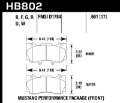 Picture of Hawk 15-17 Ford Mustang GT DTC-70 Race Front Brake Pads