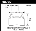 Picture of Hawk 15-17 Chevy Corvette Z51 DTC-60 Race Front Brake Pads