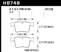 Picture of Hawk DTC-80 13-16 BMW 328i Front Race Brake Pads