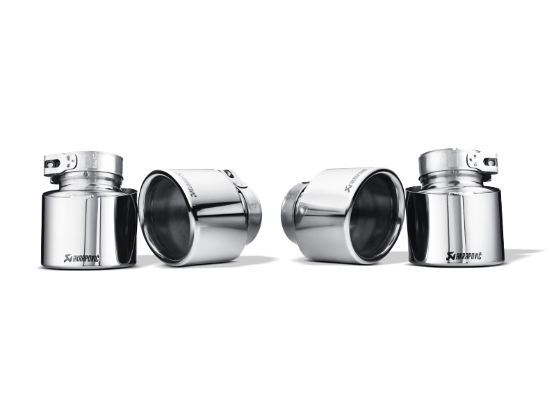 Picture of Akrapovic 09-14 BMW X5M E70 Tail Pipe Set Titanium