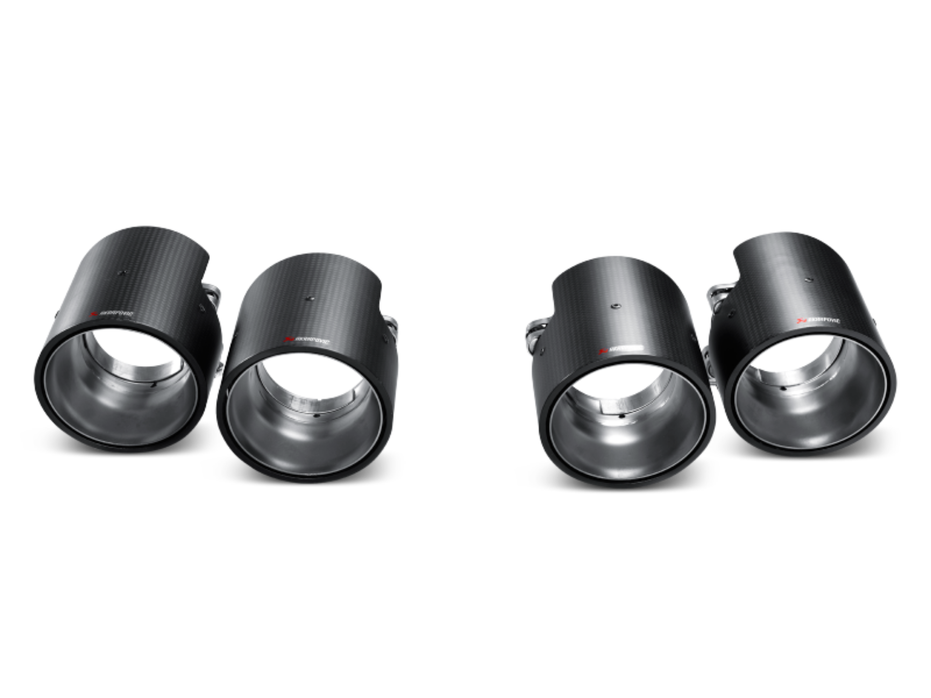 Picture of Akrapovic 10-14 Porsche Cayenne 958 Tail Pipe Set Carbon