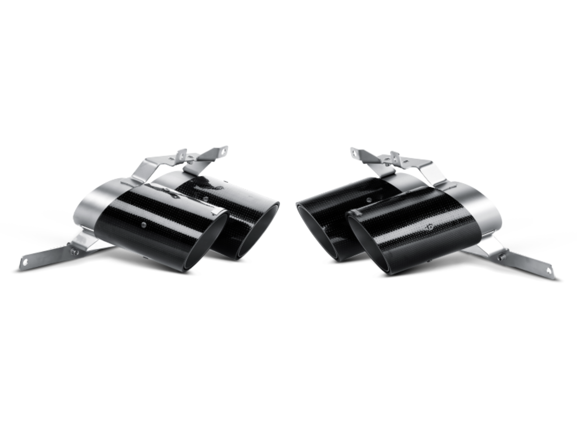 Picture of Akrapovic 10-14 Lamborghini Gallardo LP 570-4 Coupe-Spyder Tail Pipe Set Carbon