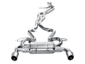 Picture of Akrapovic 07-12 BMW 335i E90 E91 Evolution Line Cat Back Titanium w- Titanium Tips