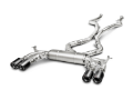 Picture of Akrapovic 15-17 BMW X5M F85 Evolution Line Cat Back Titanium w- Carbon Tips