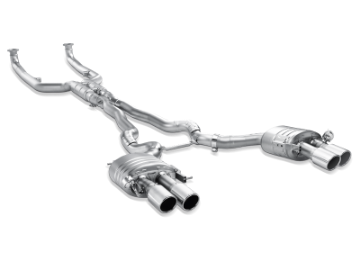 Picture of Akrapovic 13-17 BMW M6 Gran Coupe F06 Evolution Line Cat Back Titanium Req- Tips