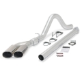 Picture of Banks Power 15-16 Ford 6-7L F250-350-450 CCSB-CCLB Monster Exh Sys - Single Dual Exh w- Chrome Tip