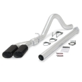 Picture of Banks Power 15-16 Ford 6-7L F250-350-450 CCSB-CCLB Monster Exh Sys - Single Dual Exh w- Black Tip