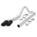 Picture of Banks Power 15-16 Ford 6-7L F250-350-450 CCSB-CCLB Monster Exh Sys - Single Dual Exh w- Black Tip