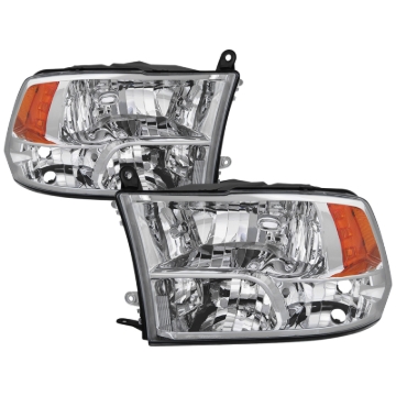Picture of xTune Dodge Ram 1500 09-17 Non-LED OEM Style Headlights - OEM Chrome HD-JH-DR09-QU-C