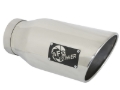 Picture of aFe MACHForce-Xp 5in Inlet x 7in Outlet x 15in length 409 Stainless Steel Exhaust Tip