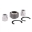Picture of BLOX Racing Replacement Spherical Bearing - EK Center Includes 2 Inserts - 2 Clips