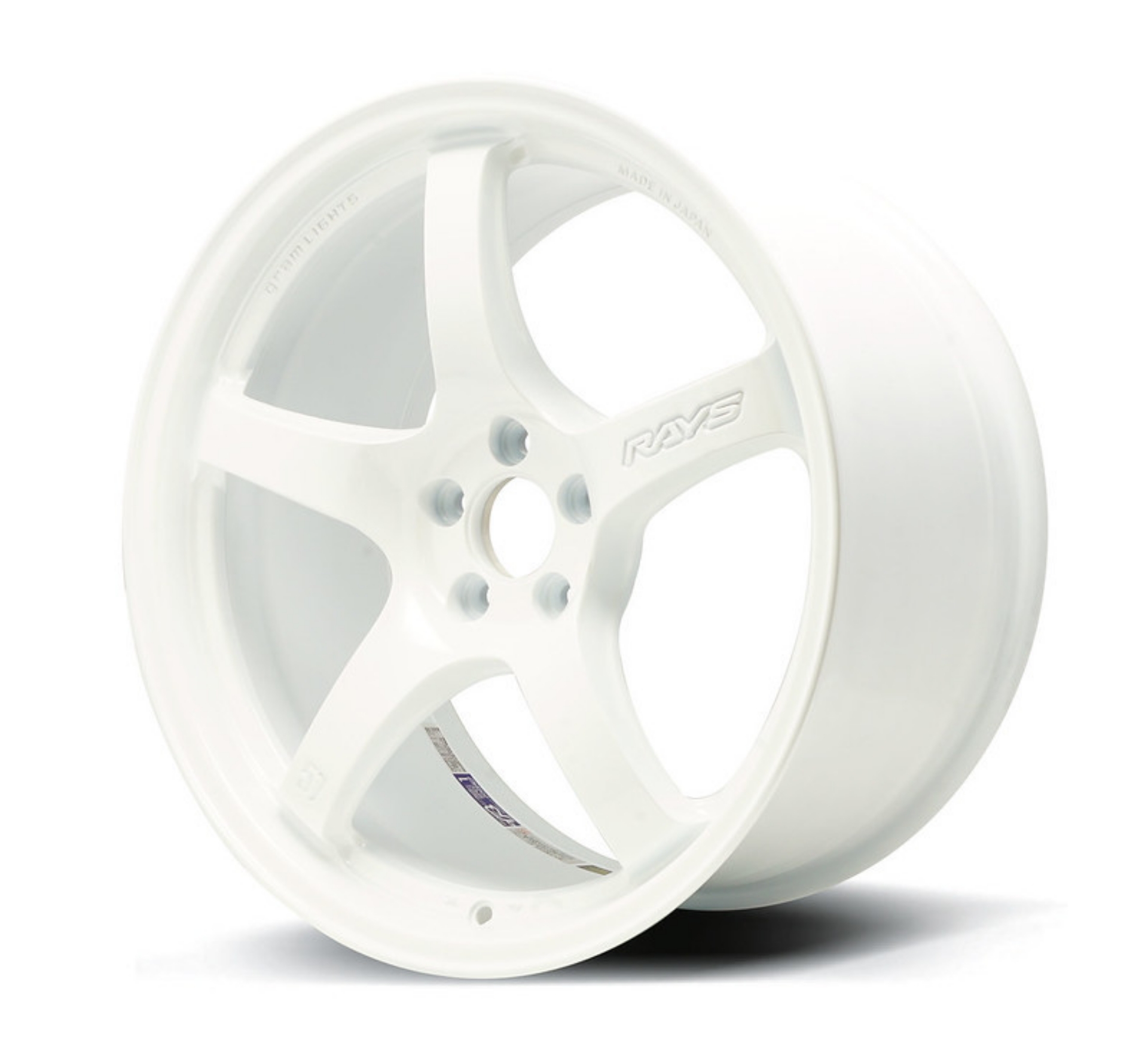 Picture of Gram Lights 57CR 18x8-5 +37 5-108 Ceramic Pearl Wheel