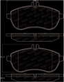 Picture of StopTech 12-15 Mercedes Benz SLK250 Street Performance Front Brake Pads