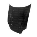 Picture of Seibon 96-98 Honda Civic EM1-EJ6-EJ7-EJ8-EK9 TS Style Carbon Fiber Hood