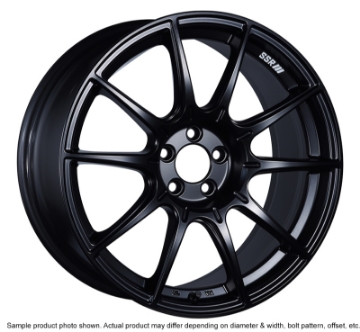Picture of SSR GTX01 19x9-5 5x120 38mm Offset Flat Black Wheel