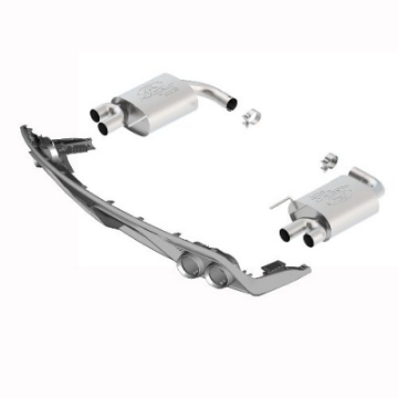 Picture of Ford Racing 2015 Ford Mustang 5-0L Sport Muffler Kit w- GT350 Exhaust Tips