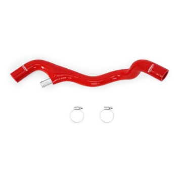 Picture of Mishimoto 05-07 Ford F-250-F-350 6-0L Powerstroke Lower Overflow Red Silicone Hose Kit