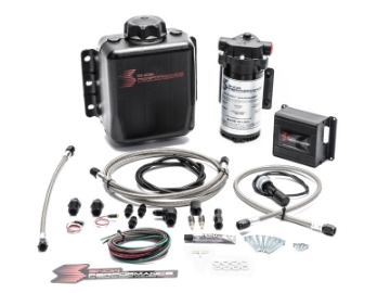 Picture of Snow Performance Stg 2 Boost Cooler Prog- Engine Mount Water Injection Kit SS Braid Line & 4AN