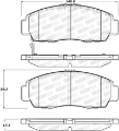 Picture of StopTech Performance 11-14 Acura TSX Front Brake Pads