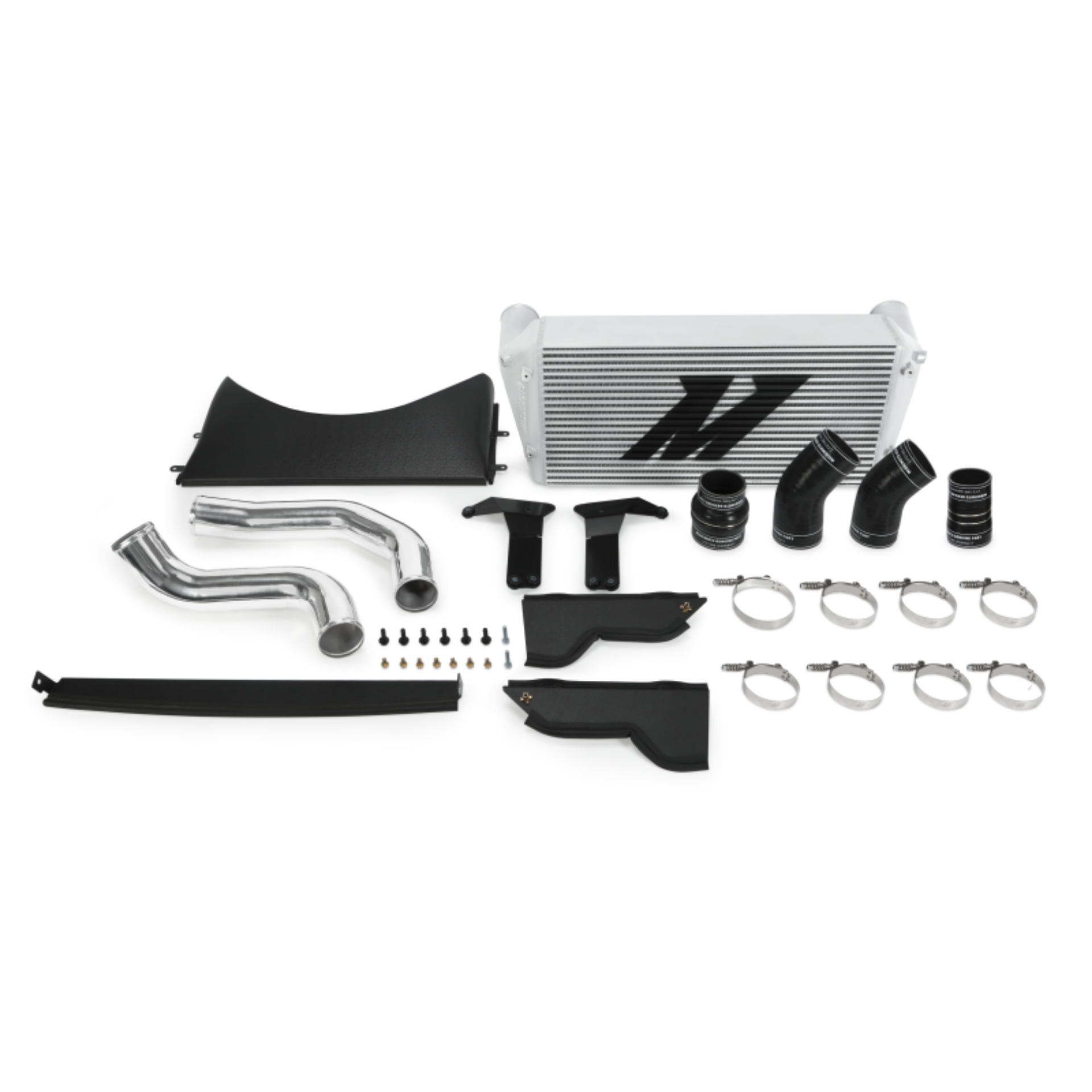 Picture of Mishimoto 13+ Dodge Cummins 6-7L Intercooler Kit - Silver