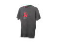 Picture of Akrapovic Mens Logo Grey T-Shirt - M