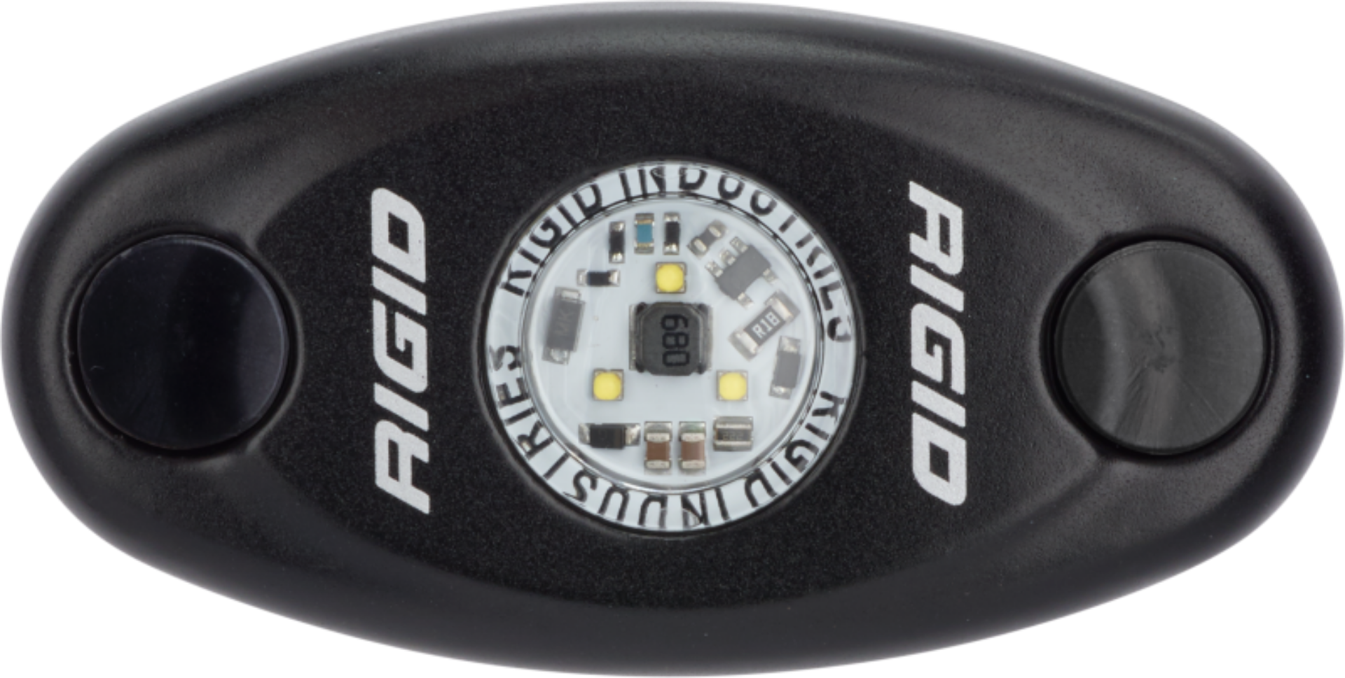 Picture of Rigid Industries A-Series Light - Black - High Strength - Red
