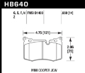 Picture of Hawk 09-15 Mini Cooper John Cooper Works DTC-60 Race Front Brake Pads