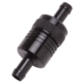 Picture of Edelbrock Fuel Filter Aluminum 3In X 01- 1-8In 3-8In Inlet-Outlet Black