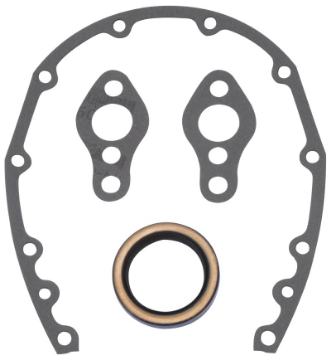 Picture of Edelbrock SBC Timing Cover Gasket And Oil Seal Kit