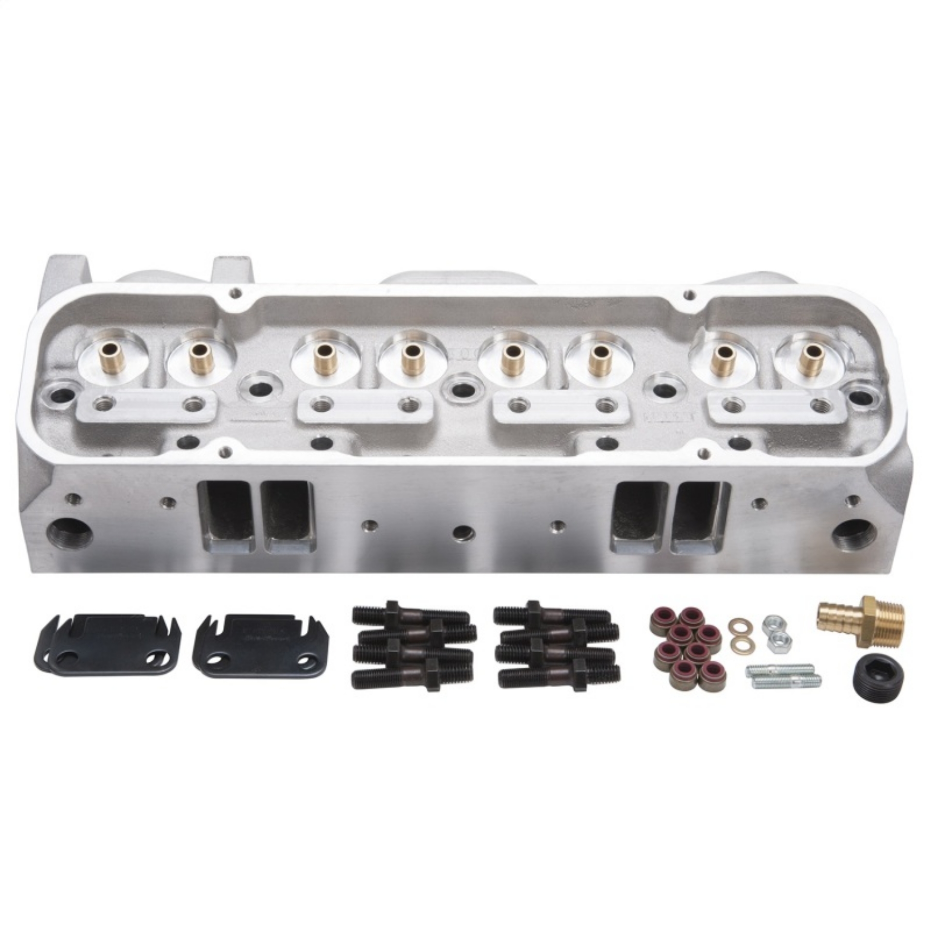 Picture of Edelbrock Cylinder Head Pontiac Performer RPM CNC Chamber 87cc Bare Single