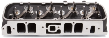 Picture of Edelbrock Single Marine BBC Rect Port Head w- Valves